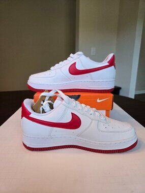 Nike Air Force 1 '07 NN White/Gym Red Women's Size 7 – Brand New in Box